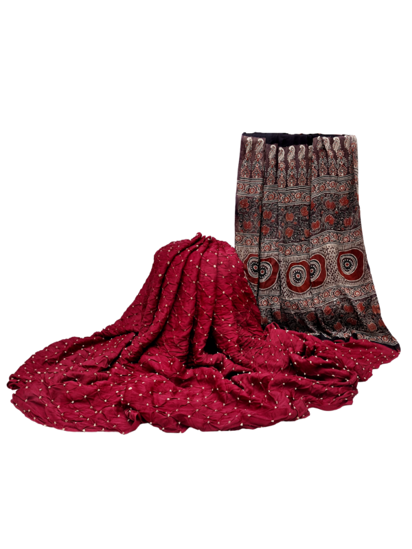 bandhani saree